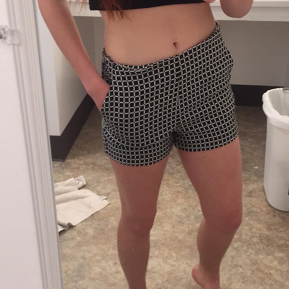 Checkered Shorts